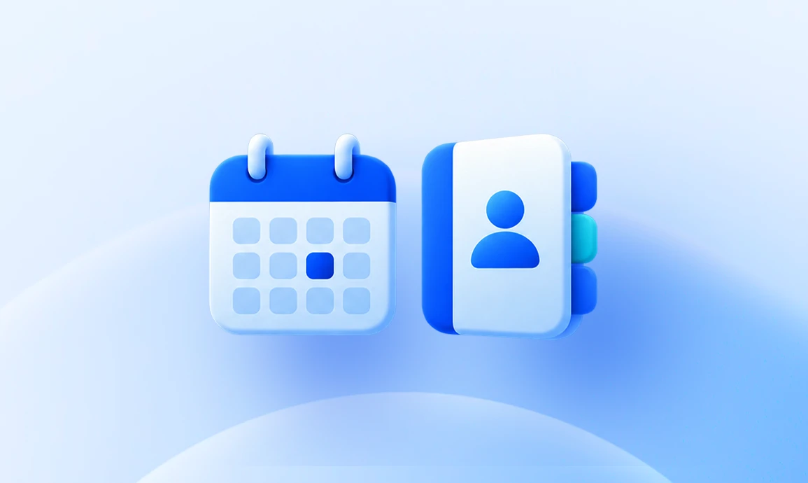 Calendars and Contacts